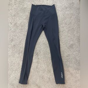 Lorna Jane Gray Full-Length Leggings